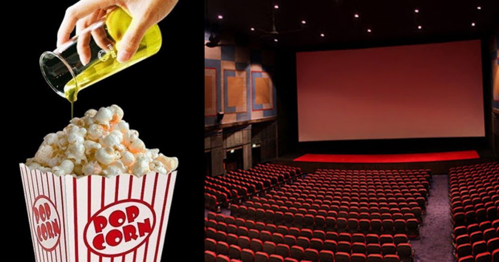 Cinema Theatre and Popcorn