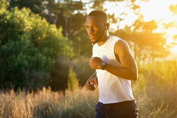 Jogging in Burundi