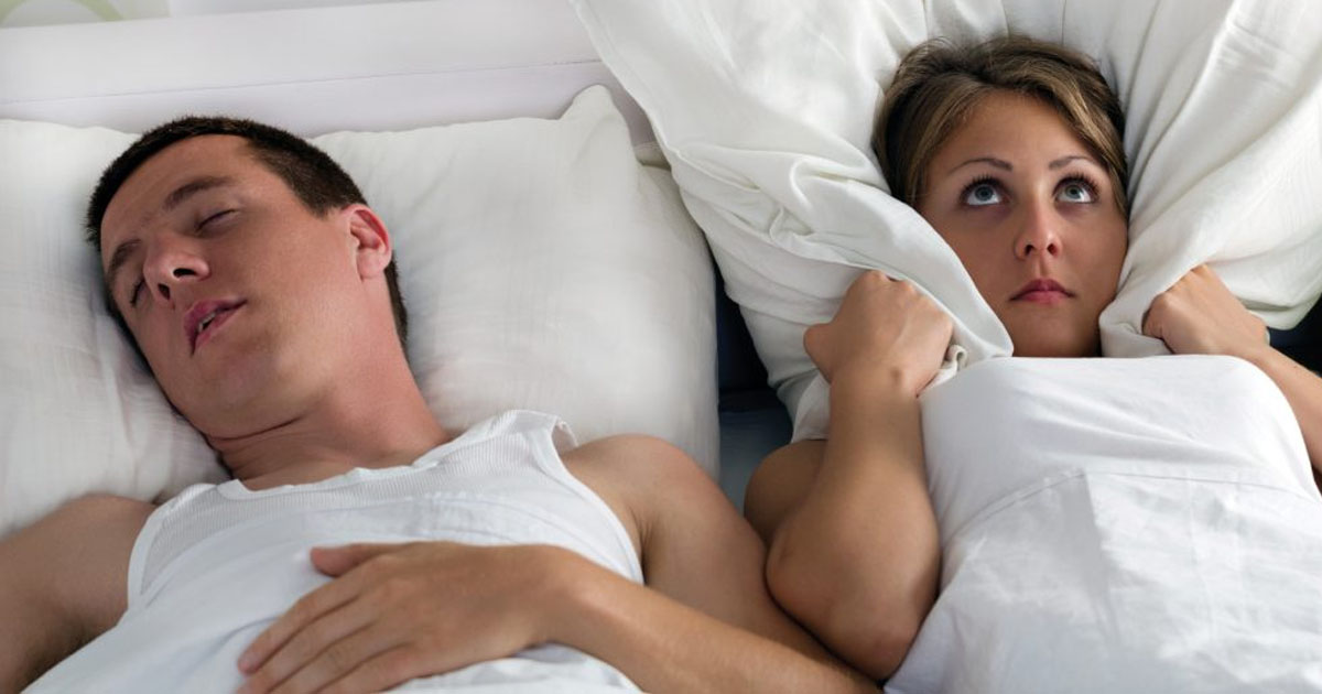 A woman becomes allergic when she sleeps with her husband