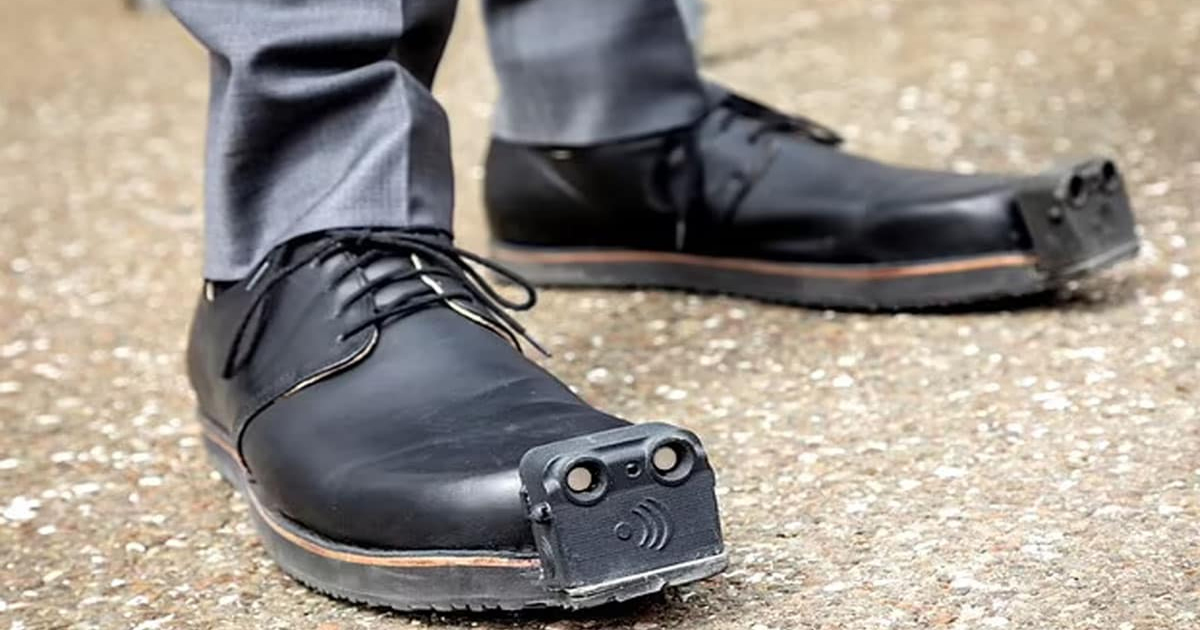 Smart Shoe For Visually Impaired Person