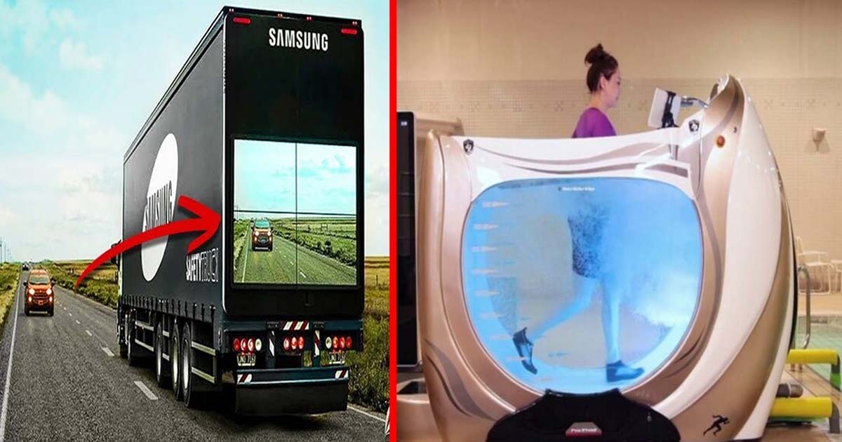 Water treadmill and Samsung TV