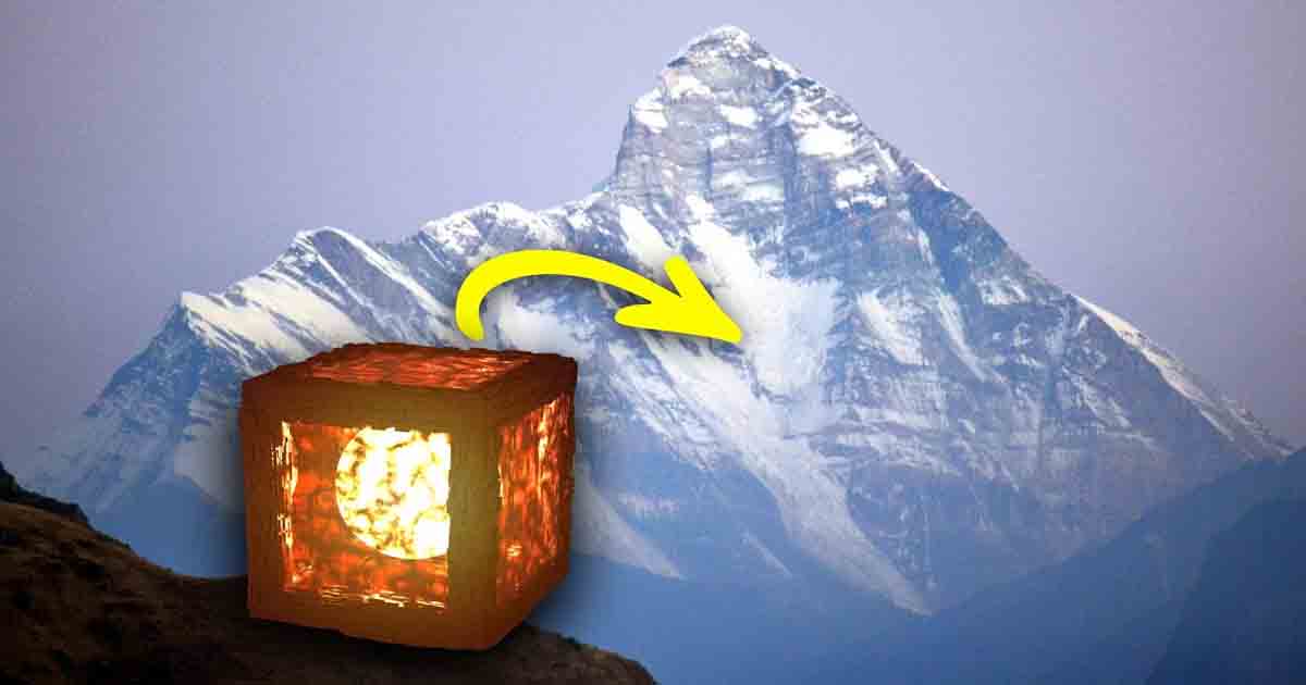 Hidden object in the Himalayas is a threat to India.