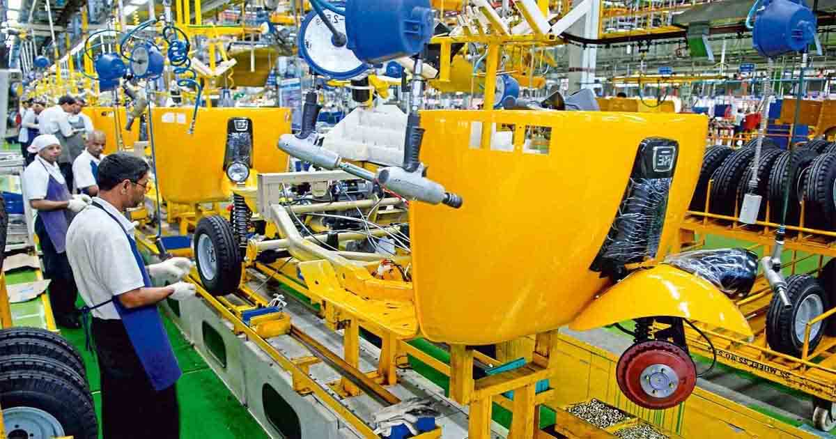 Making Of Auto Rickshaw In Factory