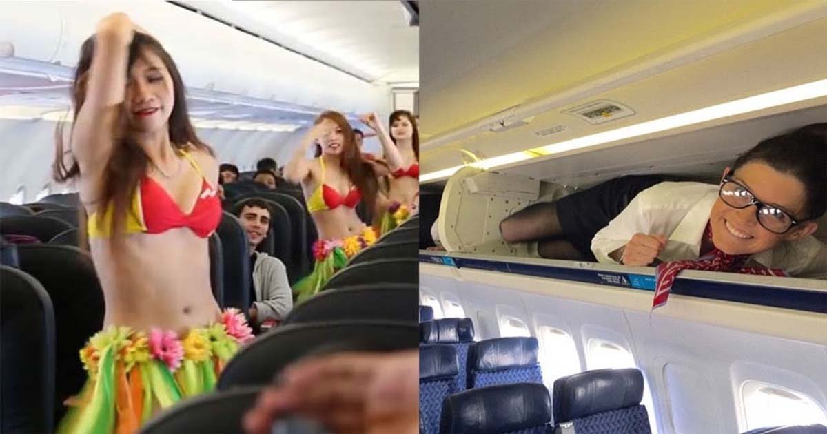 Things that happened on unexpected flights.