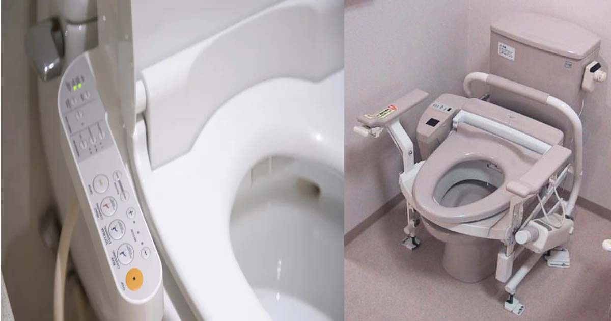 The country of the future living Japan, the revolution to the toilet.