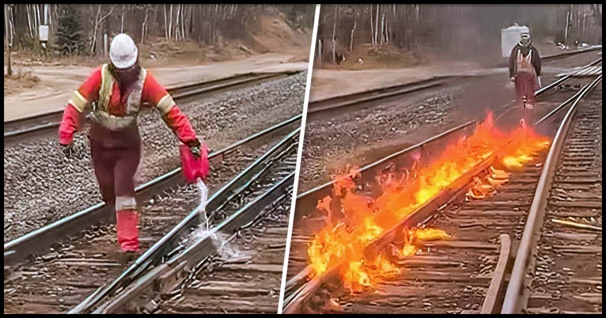 Fire on Rail