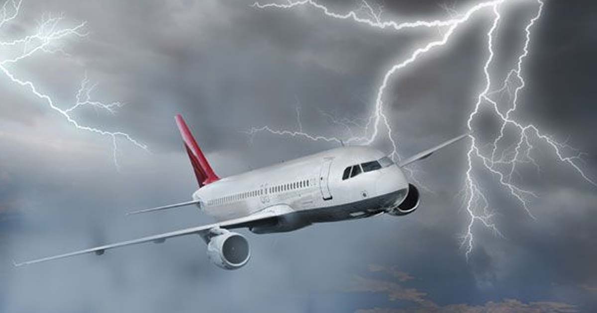 Why aren't airplanes struck by lightning?