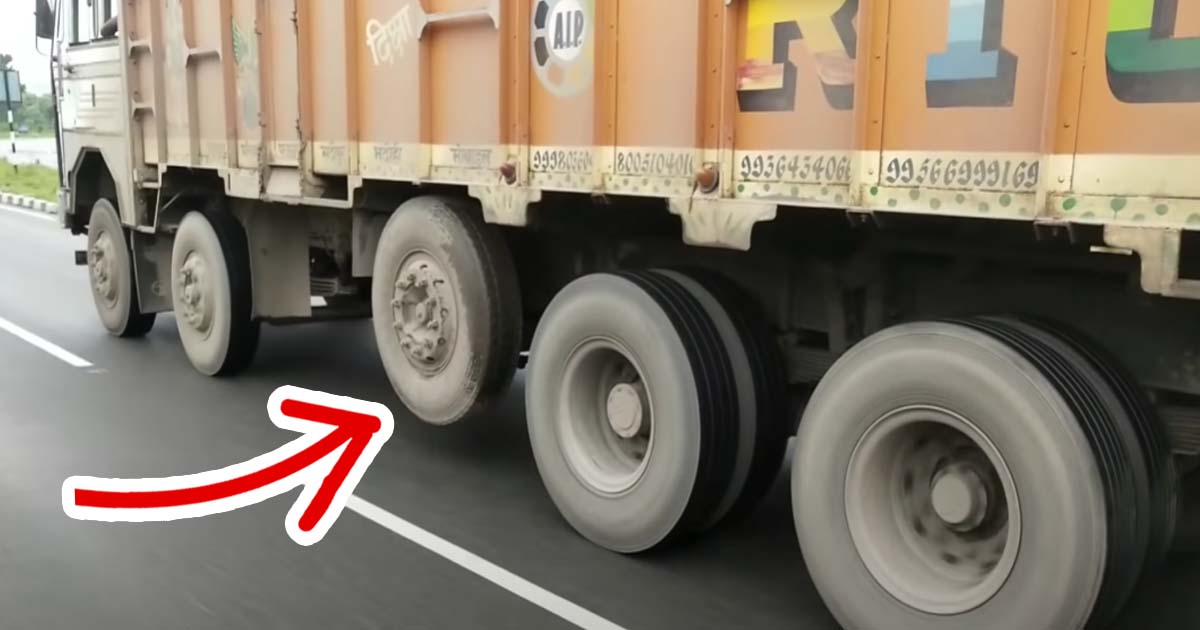 Exploring the Purpose Behind Suspended Tires on Trucks