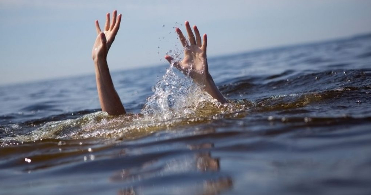 Man drowns in water