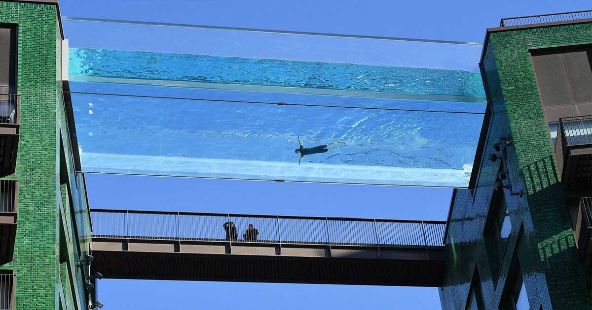 The Sky Pool in London