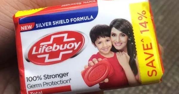 Lifebuoy soap