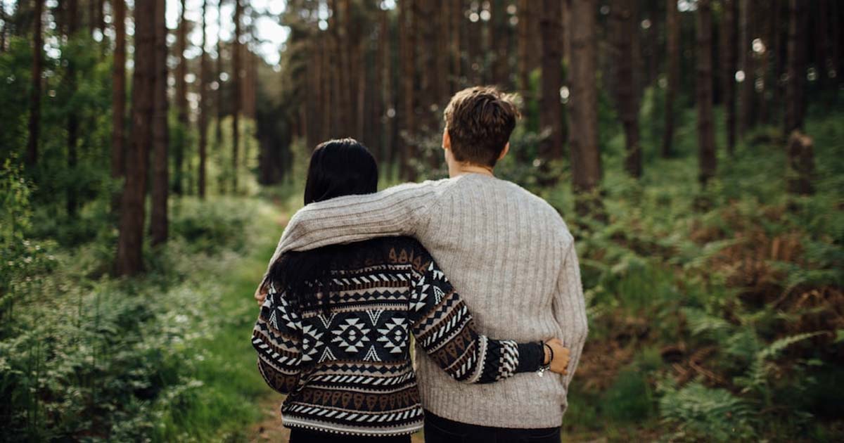 Couples in Forest