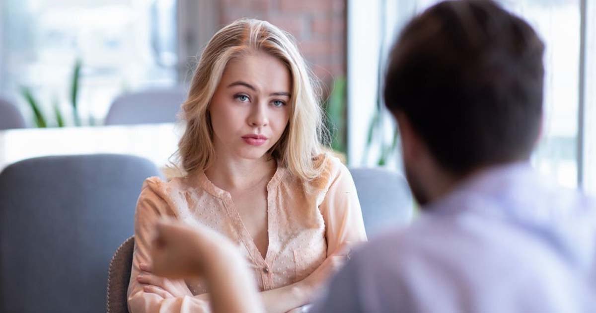 Young woman feeling bored