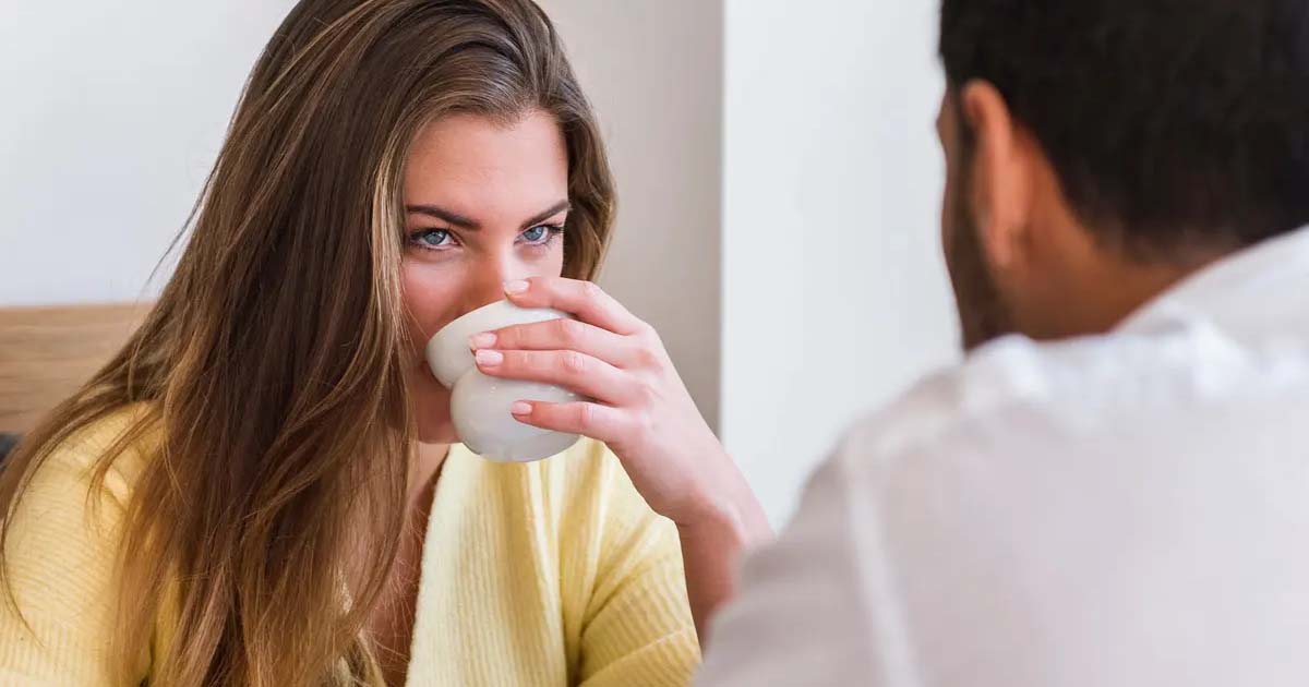 Couples in Cafe