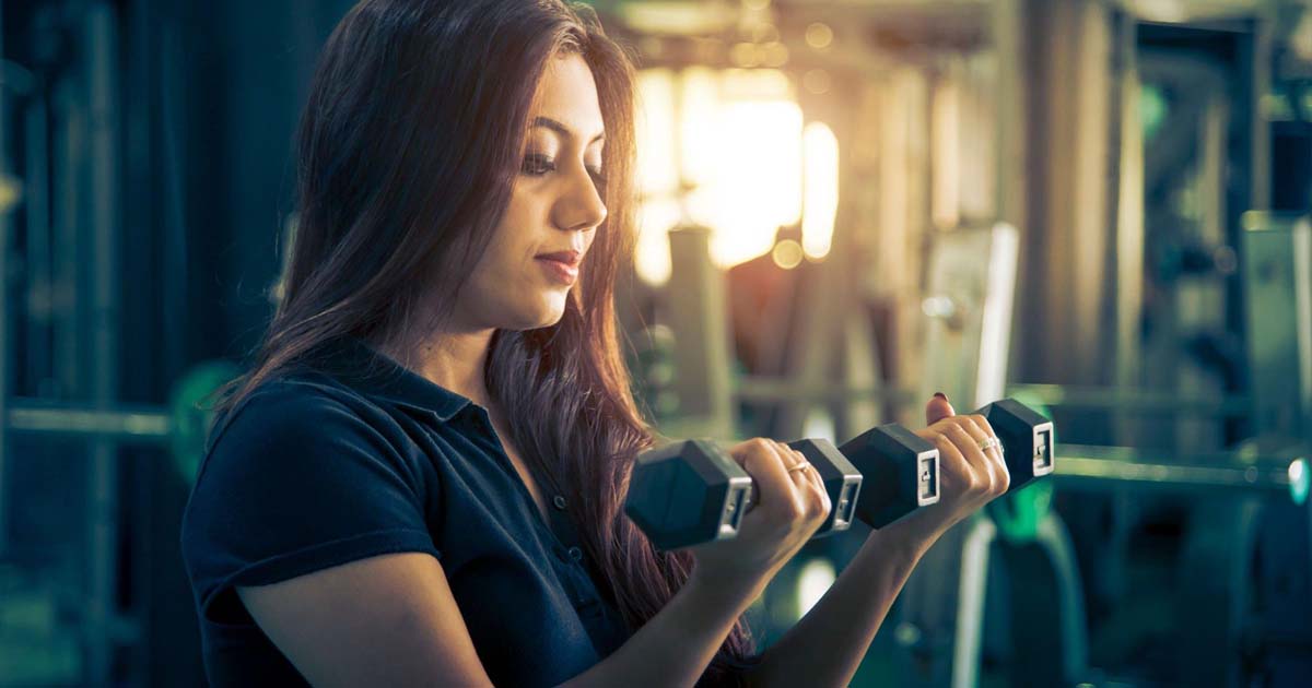 Woman in Gym